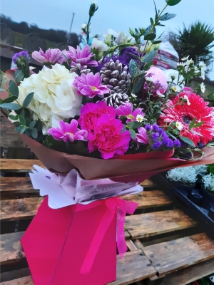 Frosted Pink Bouquet