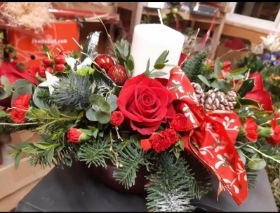 Candle Arrangements in Bowl